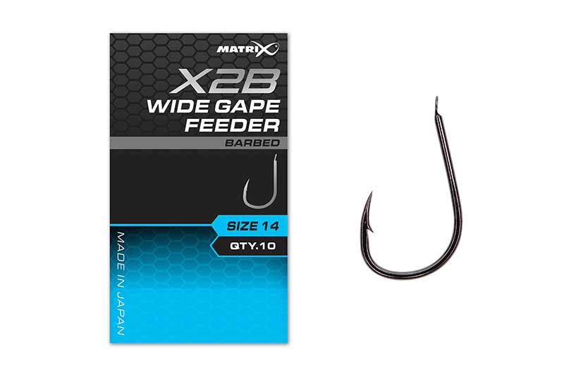 Carica immagine in Galleria Viewer, Matrix X2B - Wide Gape Feeder Hooks Barbed Spade
