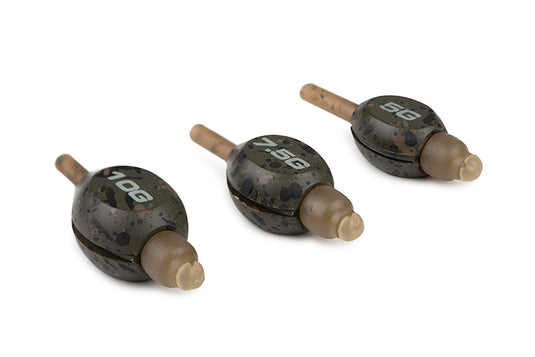 Matrix In-line Pellet Bombs - Piombi Inline per Feeder e Match