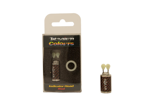 Solar Titanium Carbon Colours Indicator Heads - Red
