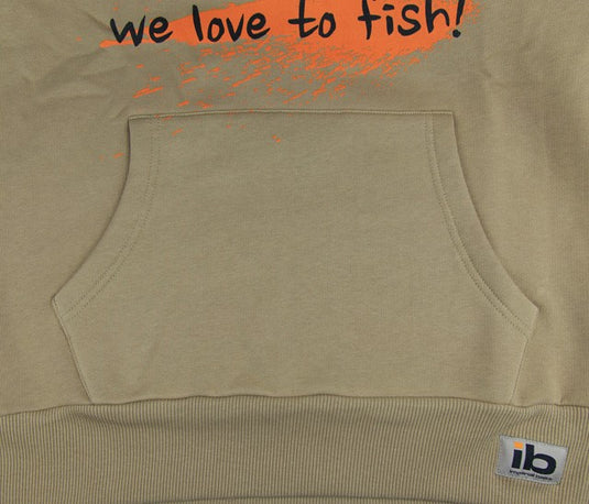 Ib Felpa Con Cappuccio "The Art Of Bait"