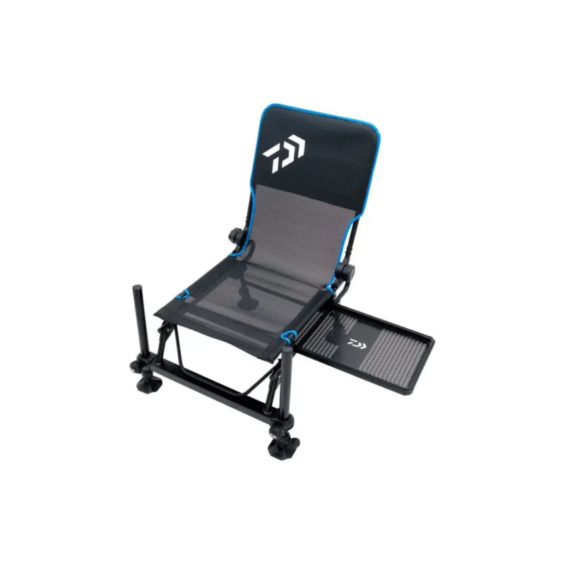Load image into Gallery viewer, Daiwa Slide Tray Feeder Chair - Sedia da Pesca con Vassoio Scorrevole
