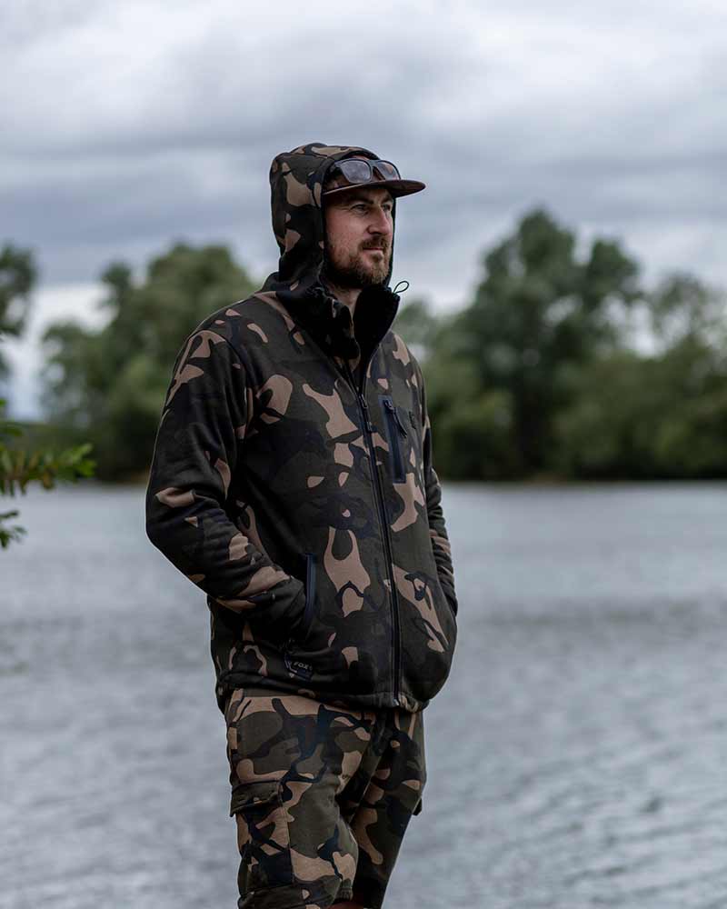Carica immagine in Galleria Viewer, Fox Camo Full Zip Premium Sherpa 310 Hoodie
