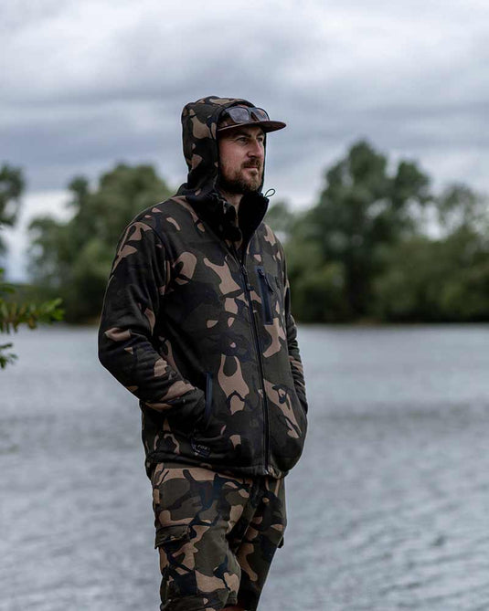 Fox Camo Full Zip Premium Sherpa 310 Hoodie
