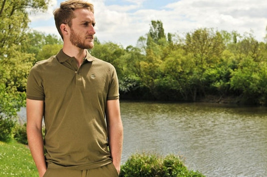 Korda Polo Black E Olive