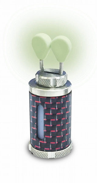 Solar Titanium Carbon Colours Indicator Heads - Red