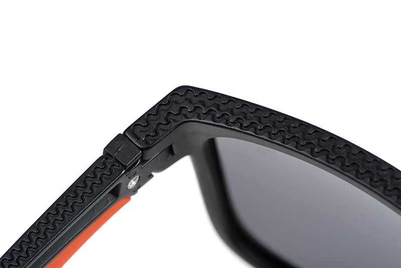 Carica immagine in Galleria Viewer, Fox Collection Black &amp; Orange Shades – Grey Lens
