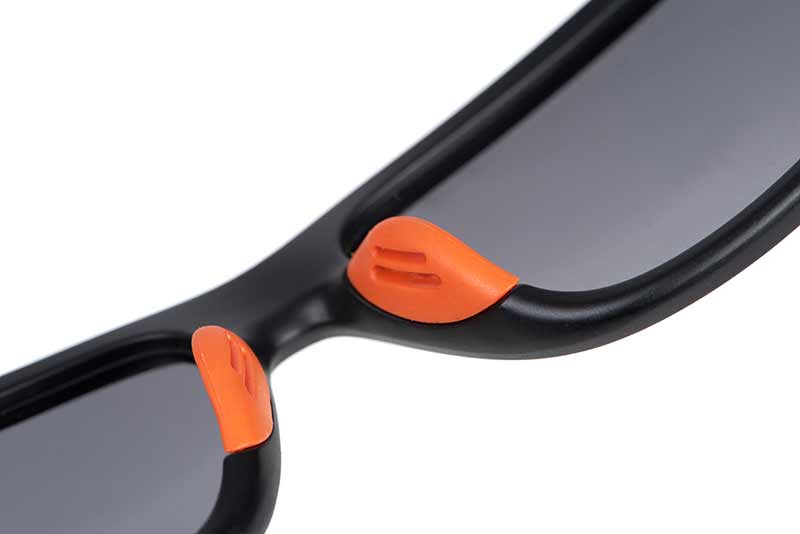 Carica immagine in Galleria Viewer, Fox Collection Black &amp; Orange Shades – Grey Lens
