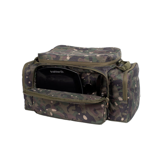 Trakker NXC Camo Chilla Session Food Bag - Borsa Termica Alimenti con Set Posate