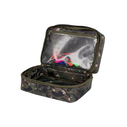 Trakker NXC Camo Rig-R Box - Stazione Montaggio Terminali con Vassoio Magnetico EVA