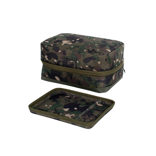 Trakker NXC Camo Rig-R Box - Stazione Montaggio Terminali con Vassoio Magnetico EVA