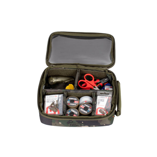 Trakker NXC Camo Bitz Pouch Large - Borsa Portaccessori con Divisori Personalizzabili