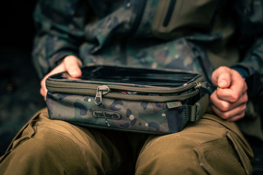 Trakker NXC Camo Bitz Pouch Large - Borsa Portaccessori con Divisori Personalizzabili
