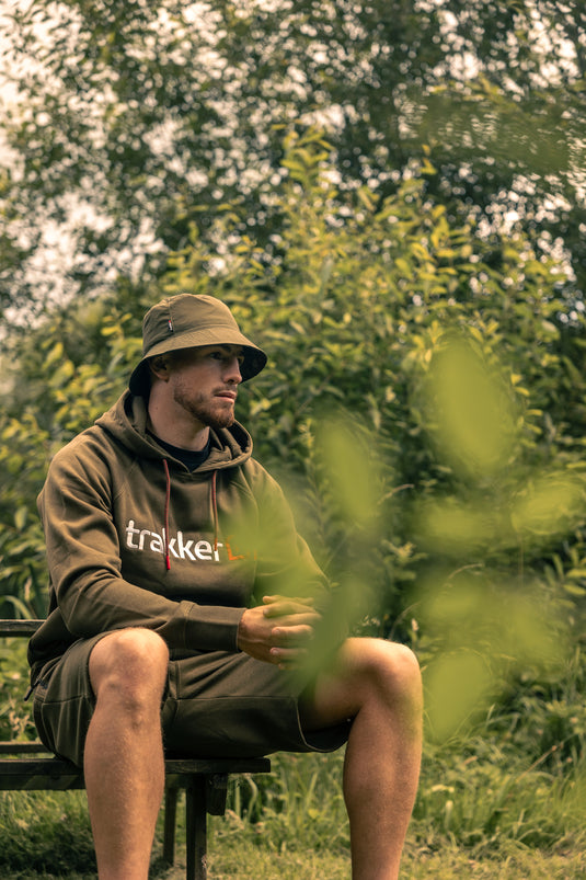 Felpa con Cappuccio Trakker Logo Hoody
