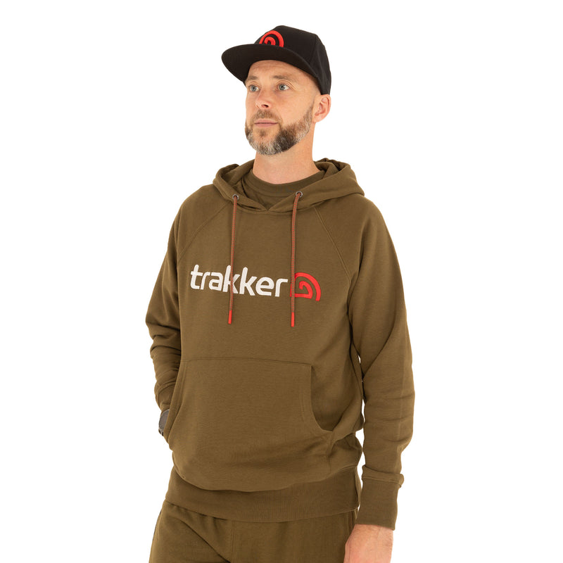 Carica immagine in Galleria Viewer, Felpa con Cappuccio Trakker Logo Hoody
