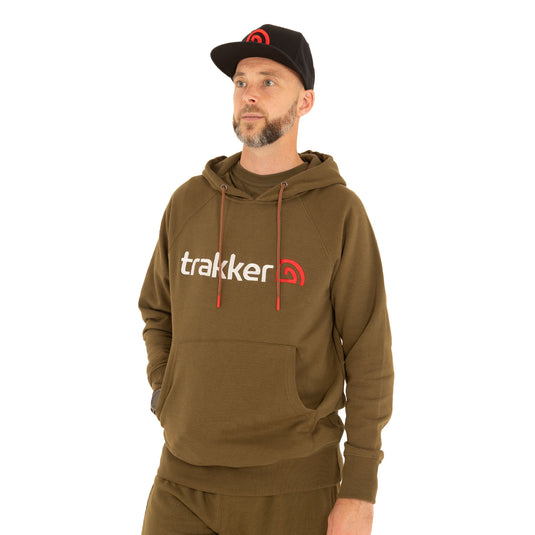 Felpa con Cappuccio Trakker Logo Hoody