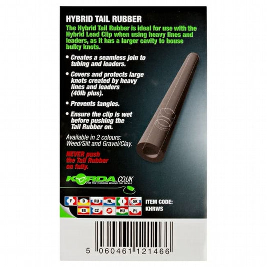 Korda Hybrid Tail Rubber