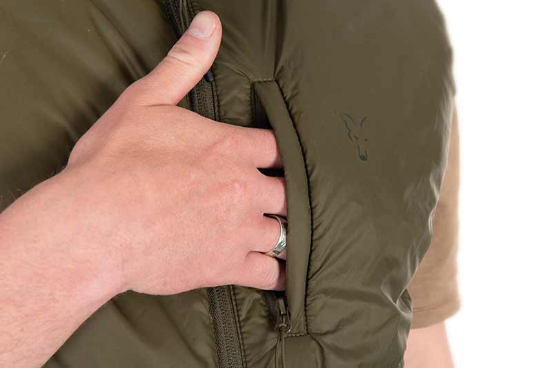 Carica immagine in Galleria Viewer, Fox Olive Quilted 100 Gilet
