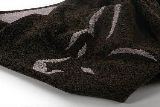 Fox Beach Towel Green/Silver