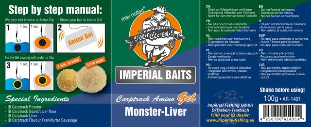 Carica immagine in Galleria Viewer, Ib Carptrack Amino Gel Monster/Liver - 100gr
