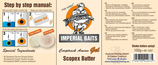 Ib Carptrack Amino Gel Scopex Butter - 100gr