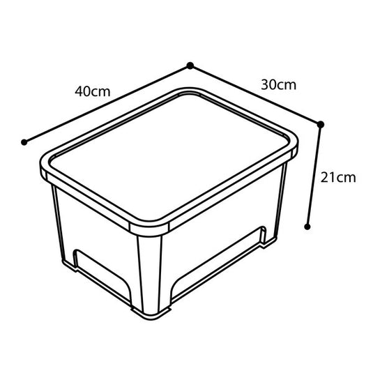 Kevin Nash Bank Life Stacker Storage Box
