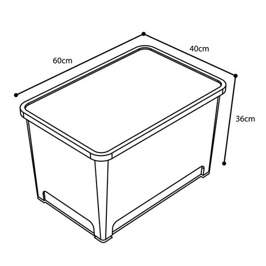 Kevin Nash Bank Life Stacker Storage Box