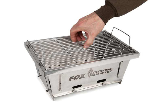 Fox Cookware Foldable BBQ - Barbecue Pieghevole Compatto per Carpfishing