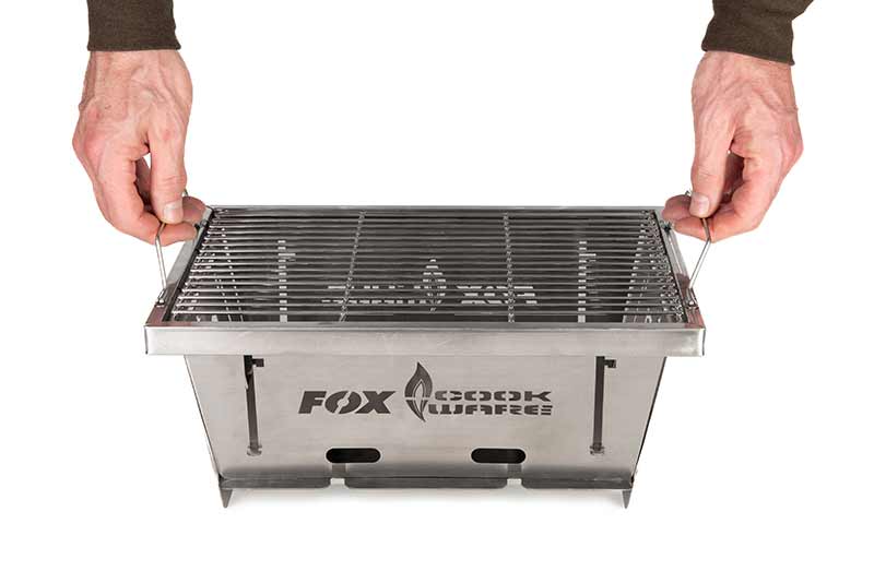 Load image into Gallery viewer, Fox Cookware Foldable BBQ - Barbecue Pieghevole Compatto per Carpfishing
