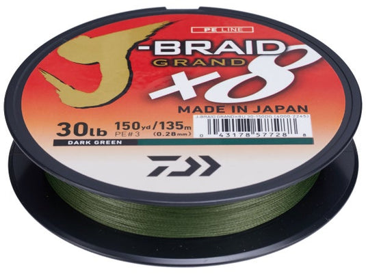 Daiwa J-Braid Grand X8 - 135 Metri
