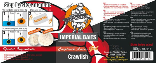 Ib Carptrack Amino Gel Crawfish - 100gr