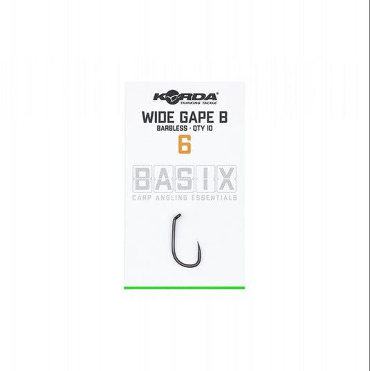Korda Basix Wide Gape Barbless