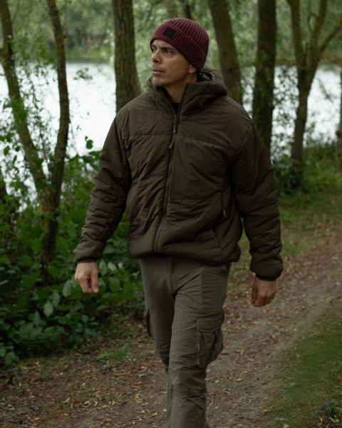 Carica immagine in Galleria Viewer, Korda Insulated Hooded Jacket Dark Olive
