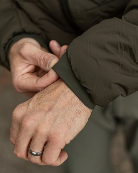 Carica immagine in Galleria Viewer, Korda Insulated Hooded Jacket Dark Olive
