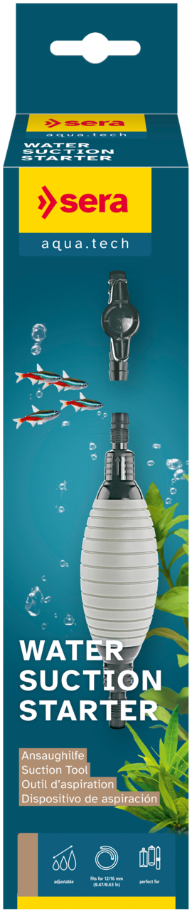 Sera Water Suction Starter - Aid for Water Change Suction