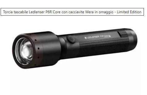 Led Lenser P6r Core & Wera