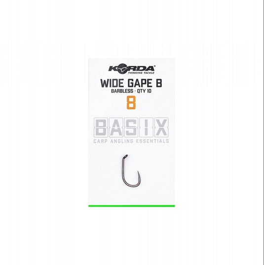 Korda Basix Wide Gape Barbless