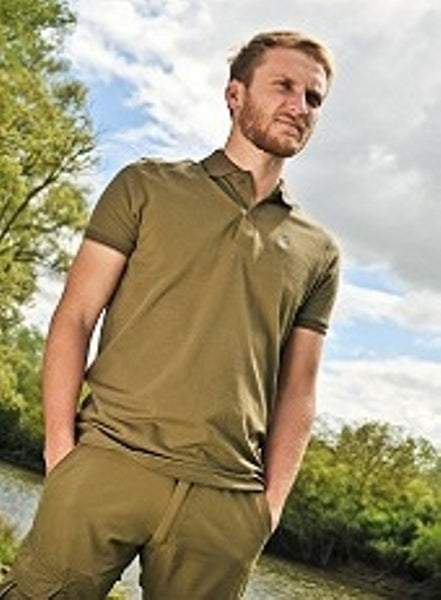 Korda Polo Black E Olive