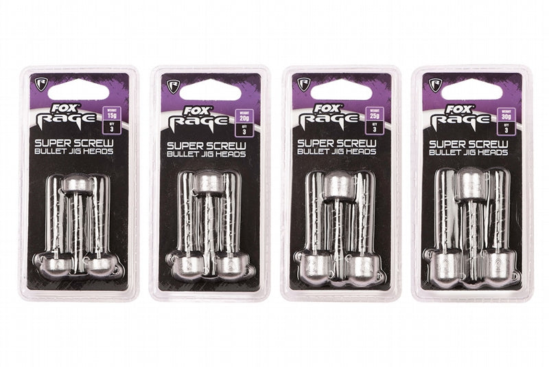 Carica immagine in Galleria Viewer, Fox Rage Super Screw Jig Heads
