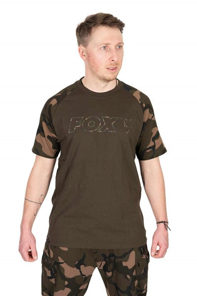 Carica immagine in Galleria Viewer, Fox Khaki/Camo Outline T-Shirt
