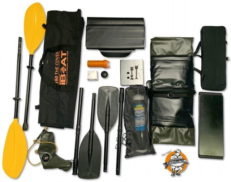 Carica immagine in Galleria Viewer, Iboat 160 Generazione 5 Superlight (7kg) Carbon Black
