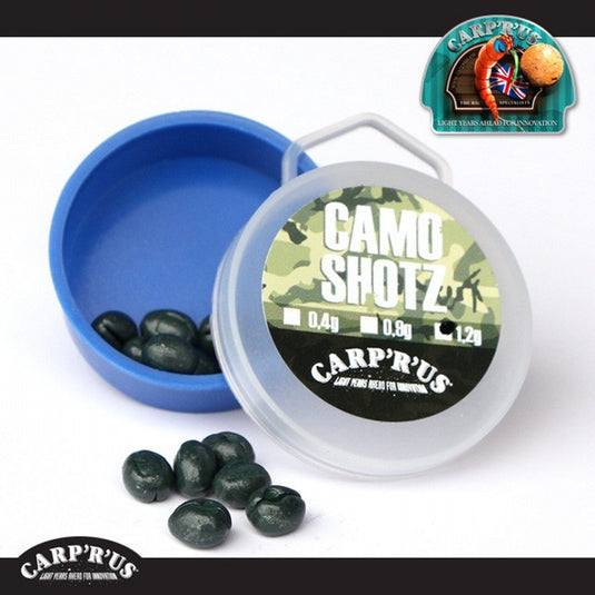Carp'r'us Camo Shotz - Green - 0,40g - 0,90g - 1,20g