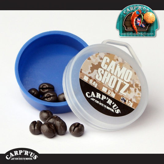 Carp'r'us Camo Shotz - Brown - 0,4g - 0,9g - 1,2g