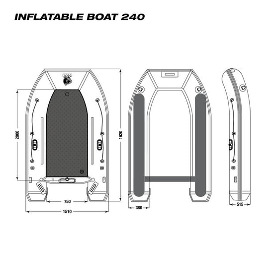 Kevin Nash Boat Life Inflatable Boats 240