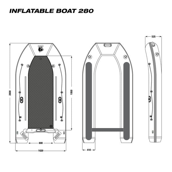 Carica immagine in Galleria Viewer, Kevin Nash Boat Life Inflatable Boats 240
