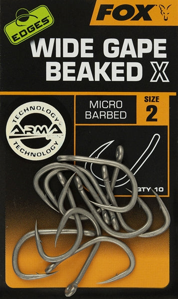 Fox Edges Wide Gape Beaked X