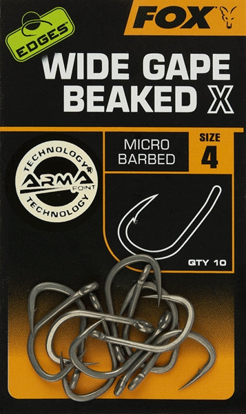 Fox Edges Wide Gape Beaked X