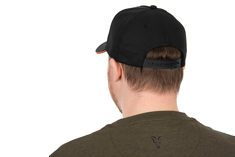 Carica immagine in Galleria Viewer, Fox Collection Baseball Cap Black &amp; Orange
