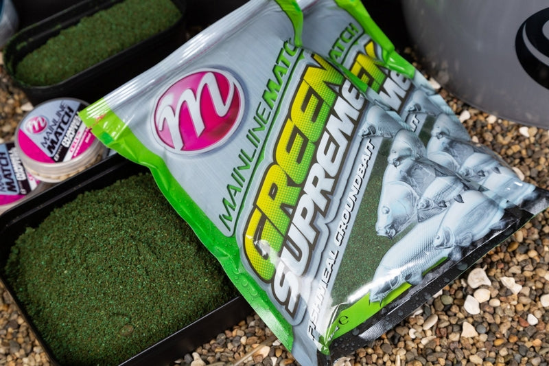 Carica immagine in Galleria Viewer, Mainline Match Green Supreme Fishmeal Groundbait
