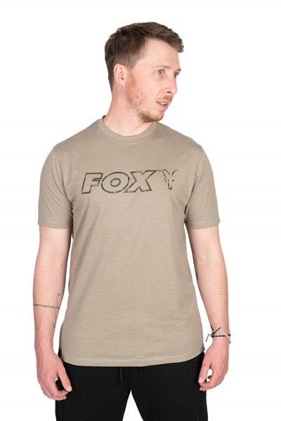 Fox Ltd Lw Khaki Marl T-Shirt