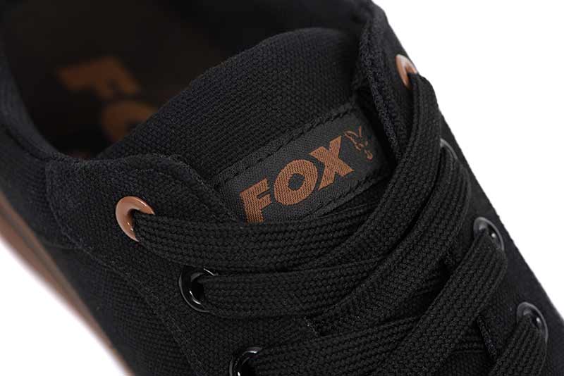 Carica immagine in Galleria Viewer, Fox Black Canvas Shoe
